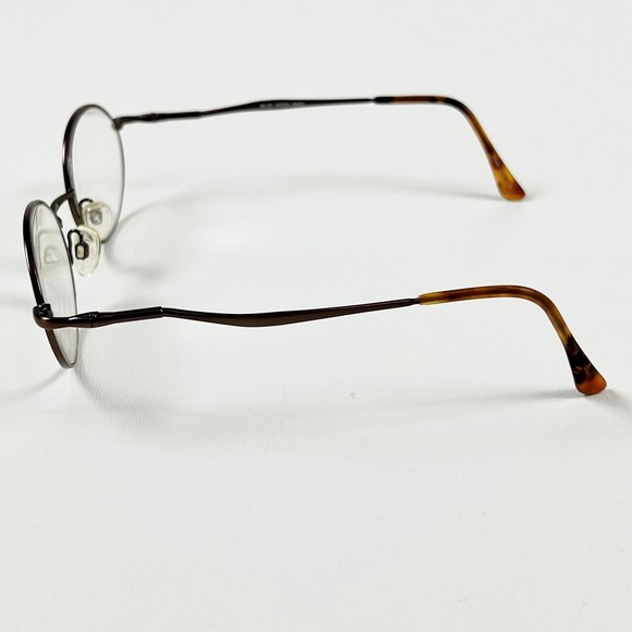 BLUE MOON BM85 Eyeglasses Frame Full Rim Oval 51-19-140 Metal Matte Brown Unisex - Picture 3 of 14